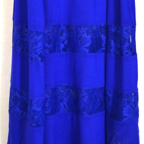 Maxi Dress flowy  Whimsigoth Sleeveless   Lace Medium - Picture 5 of 10